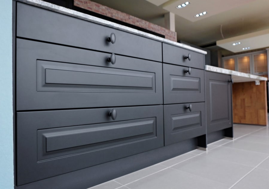 Black Cabinets