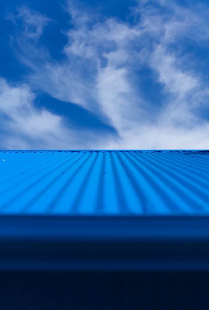 Blue Colorbond Roof