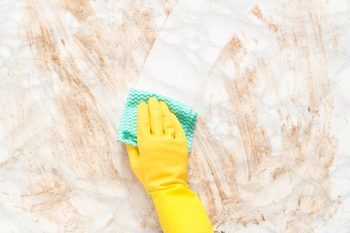Cleaning A Marble Floor