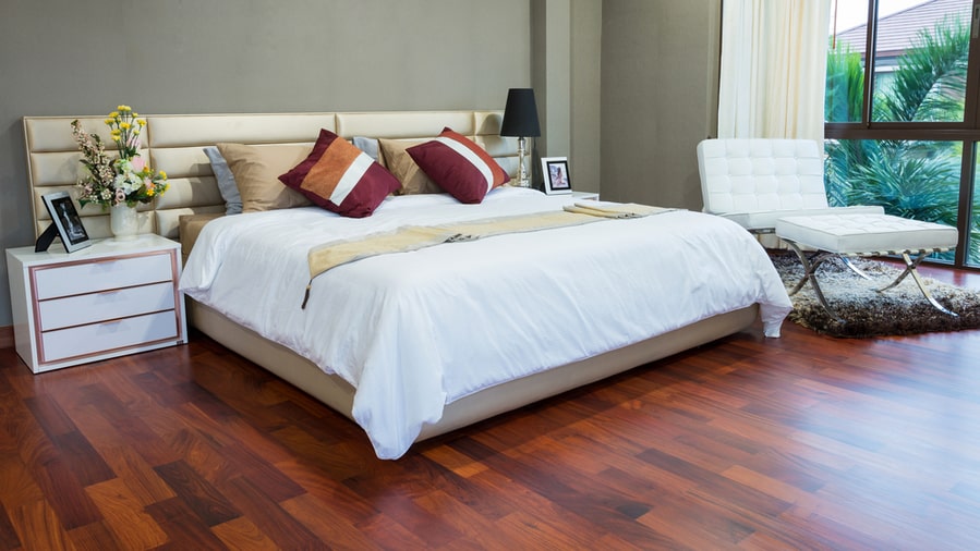 Comfortable Bedroom Flooring