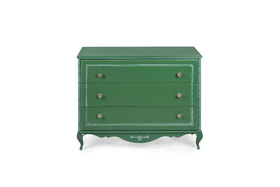 Hues Of Green Cabinet