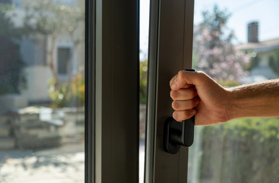 Open Room Windows For Ventilation And Sunlight