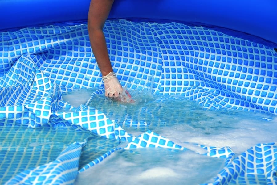 Rinse The Inflatable Pool