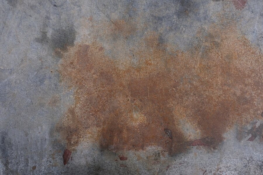 Rust Stains On Concrete