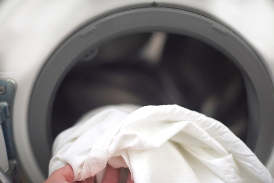 Washing Machine White Clothes