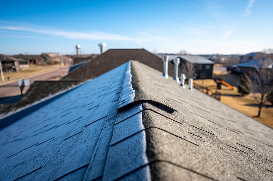 Easily Count The Layers Of Shingles In Sunlight