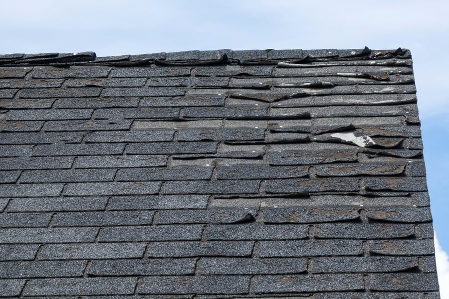 Old Roof Shingles