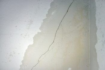 Damp Wall Cracks And Water Leak