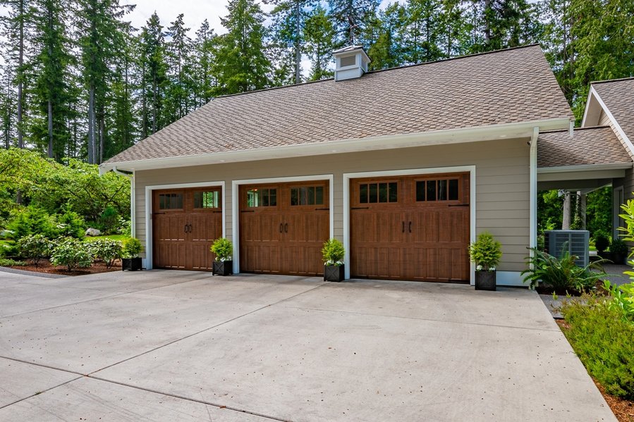 Reduce Plant Growth Around Your Garage