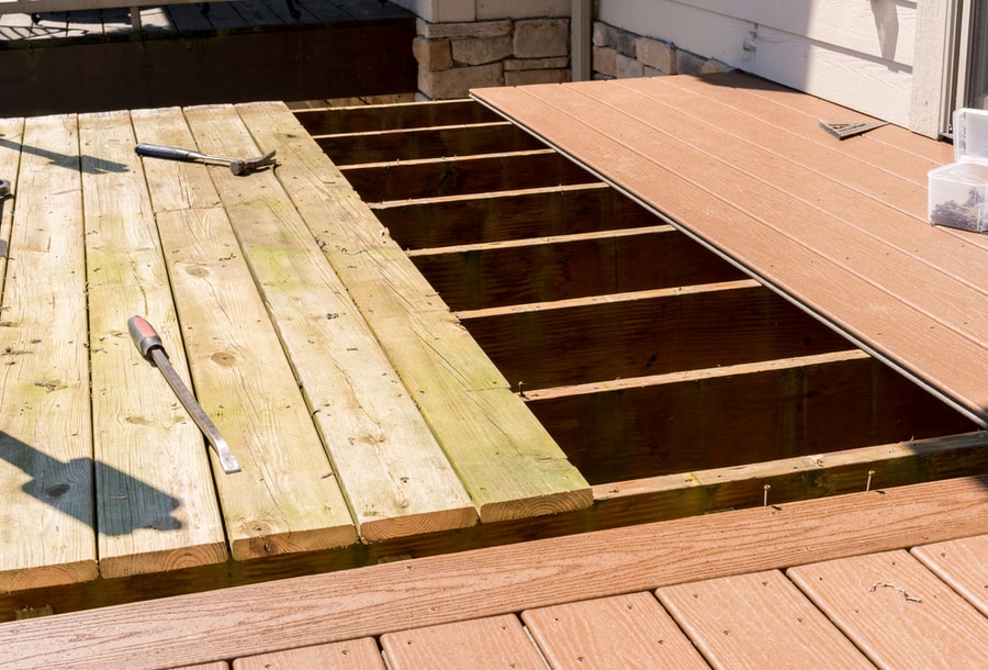 Wooden Deck Joist