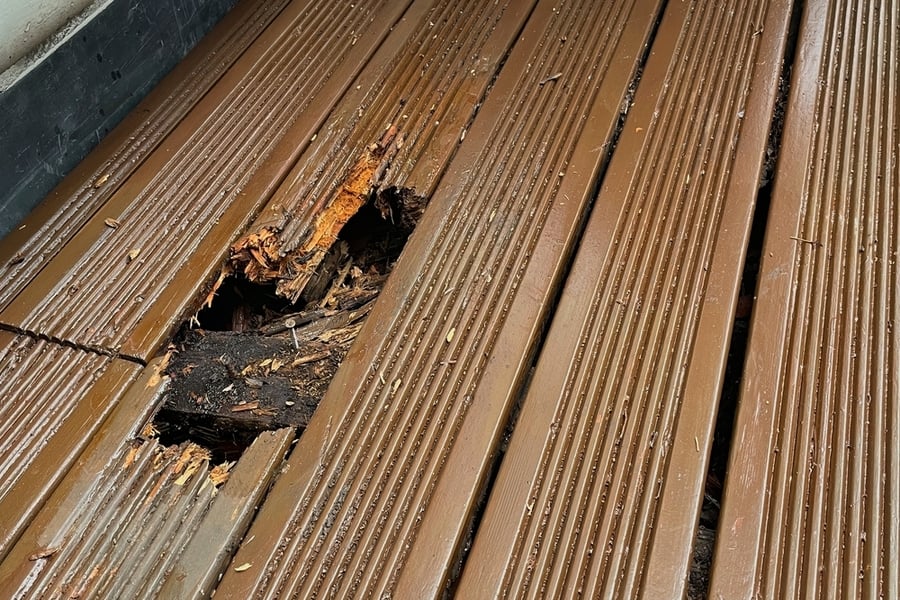 Wooden Deck Rot